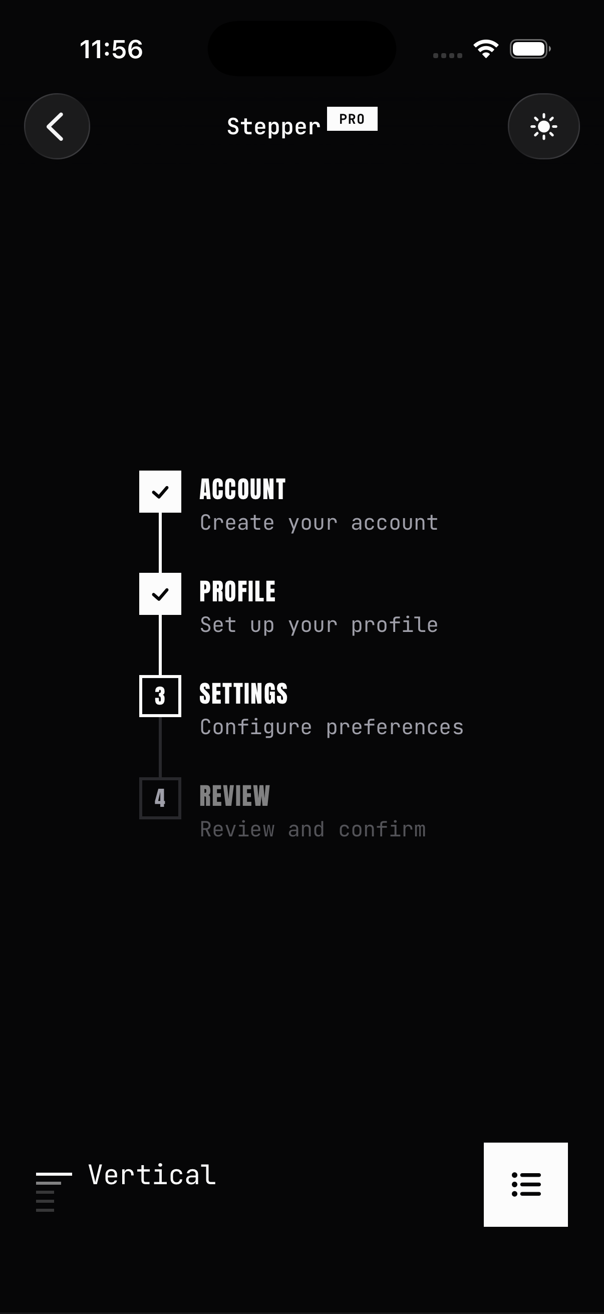 Brutalism theme preview
