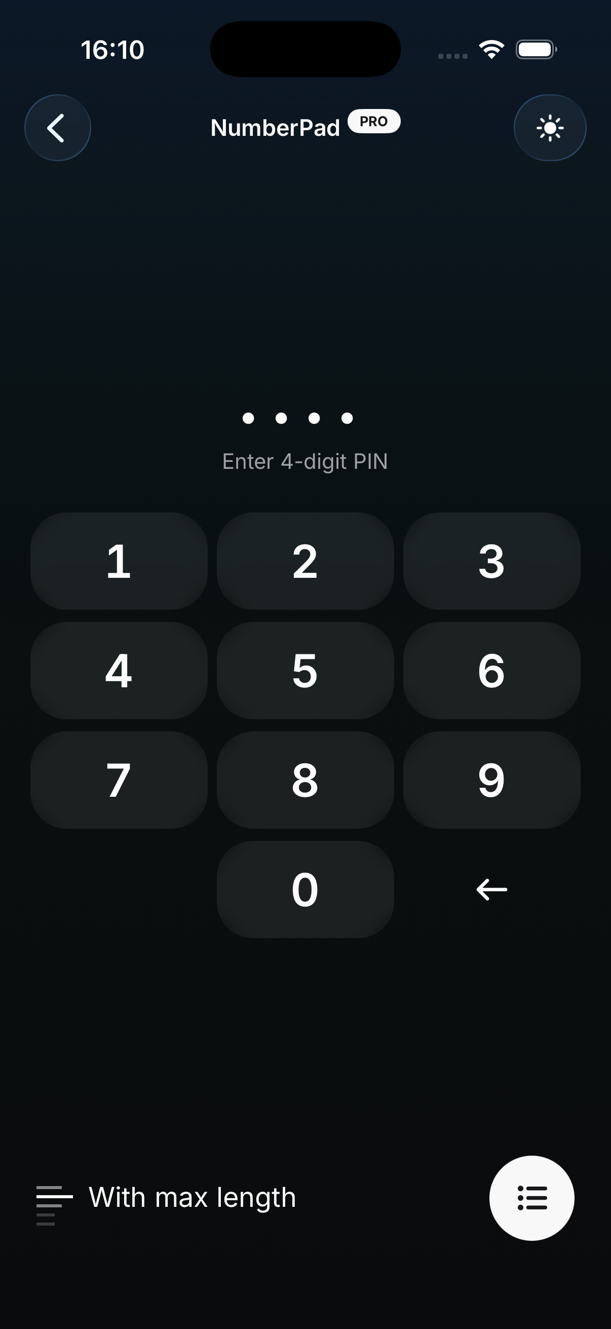 Glass theme preview