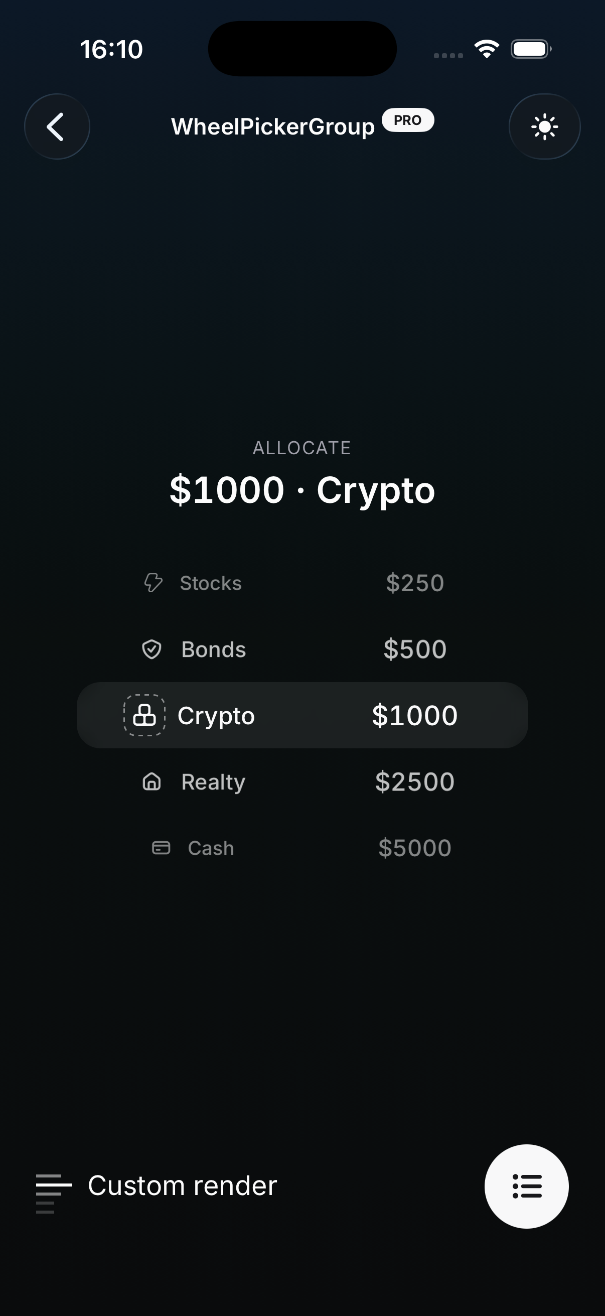 Glass theme preview
