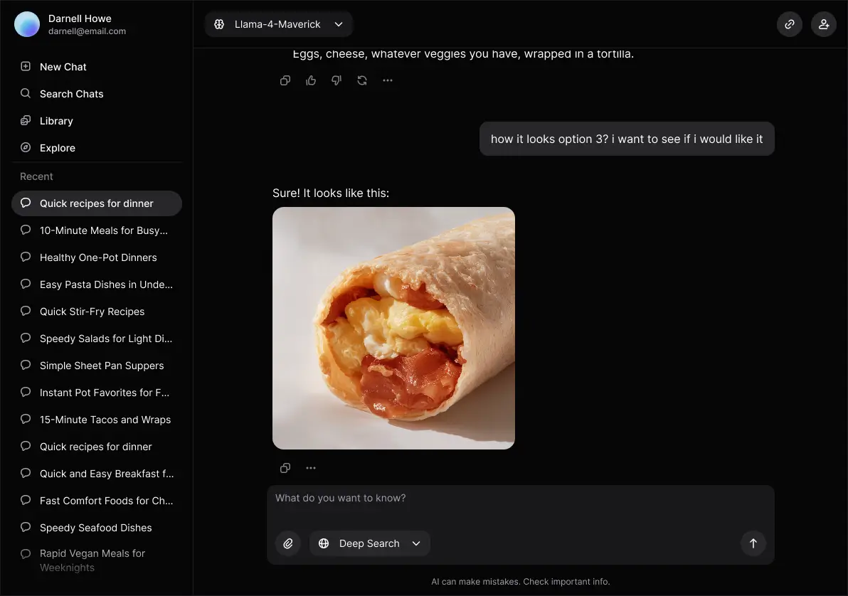 Chat template preview