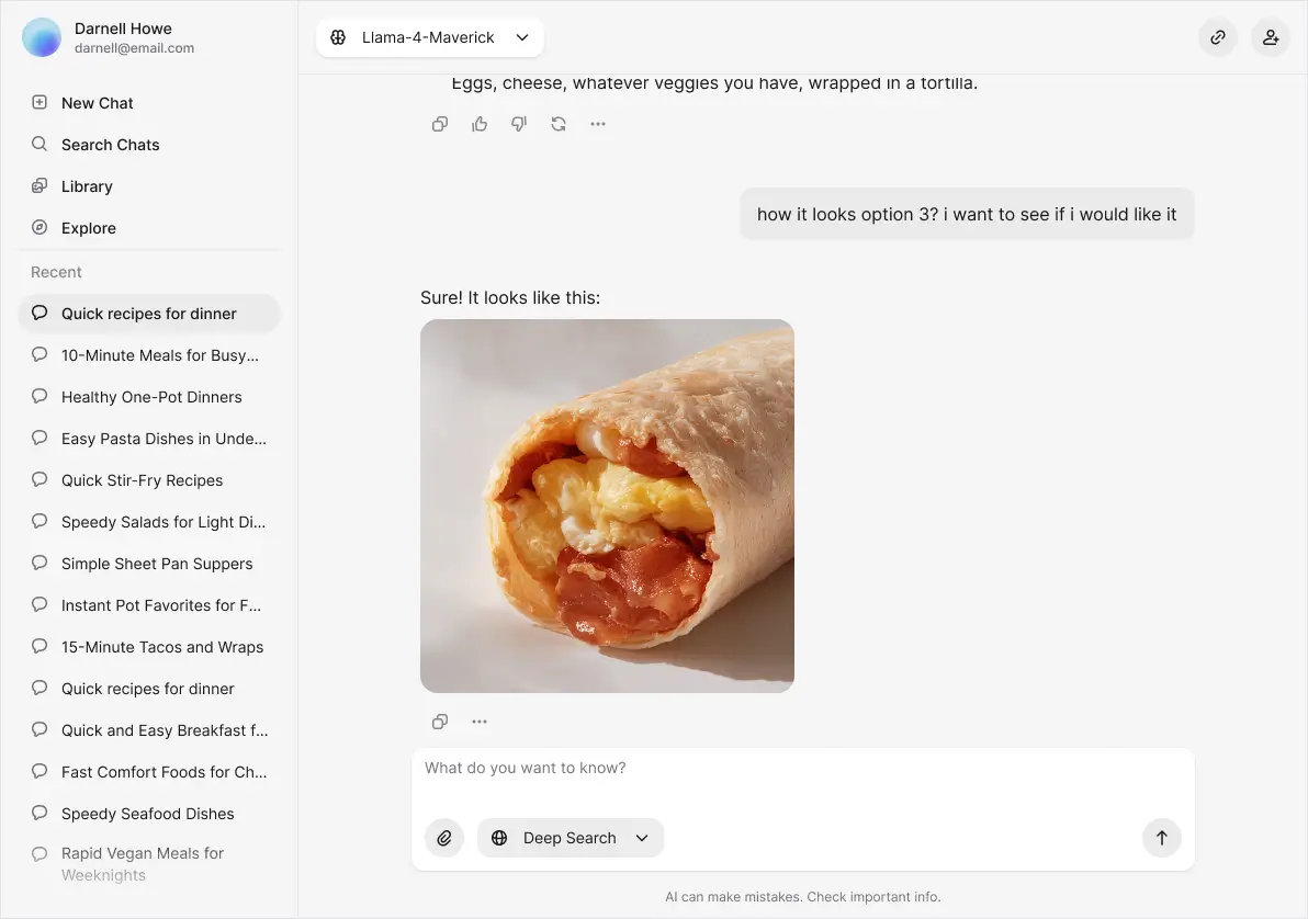 Chat template preview